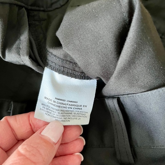 Nike Golf Dri-Fit Men's Flat Front Tech Pants Black Size 32 x 32 - Picture 7 of 10